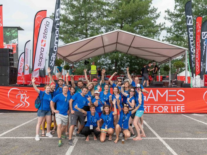 Photo d'équipe Annecy Corporate Games