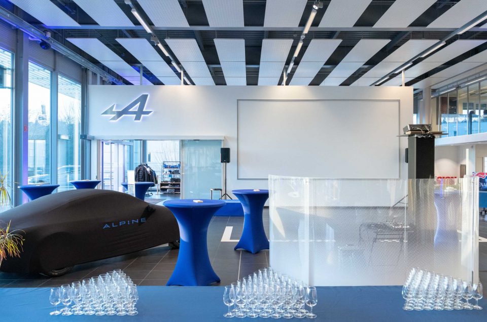 Soirée au ShowRoom Alpine de Lausanne