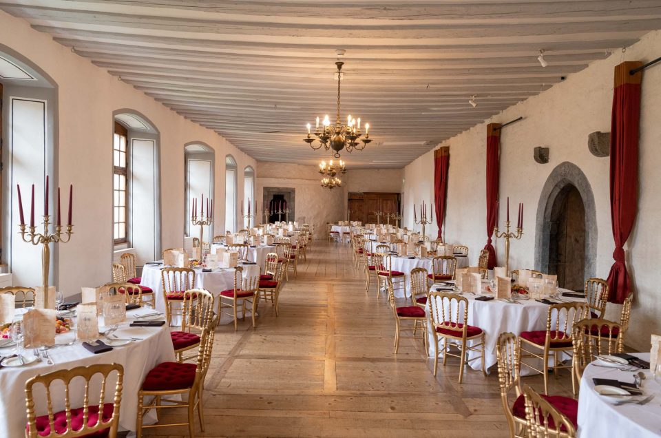 Diner de Gala au Château d’Aigle