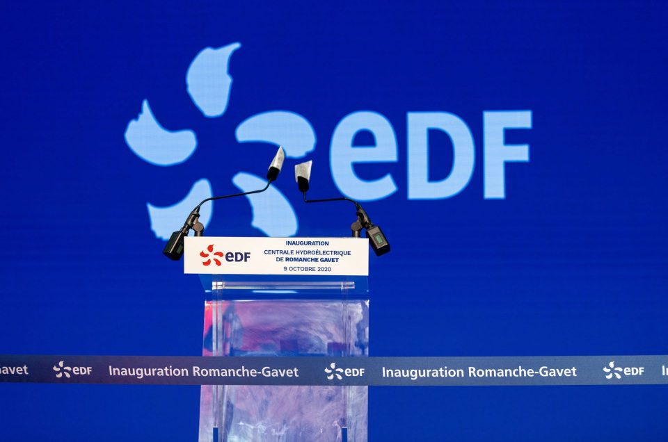 Inauguration Centrale EDF