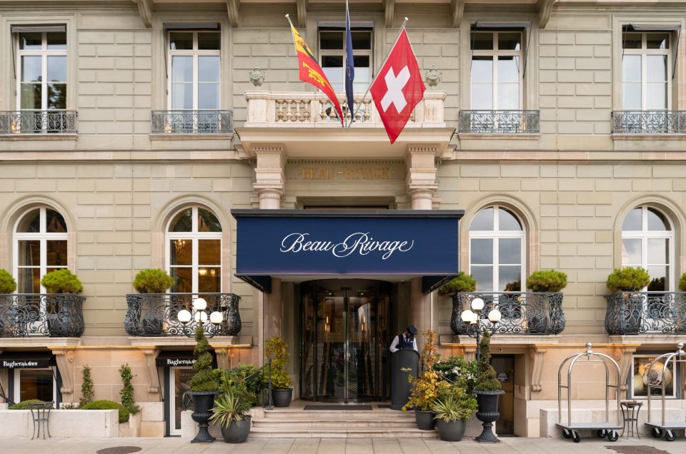 Cocktail au Beau Rivage Palace Genève