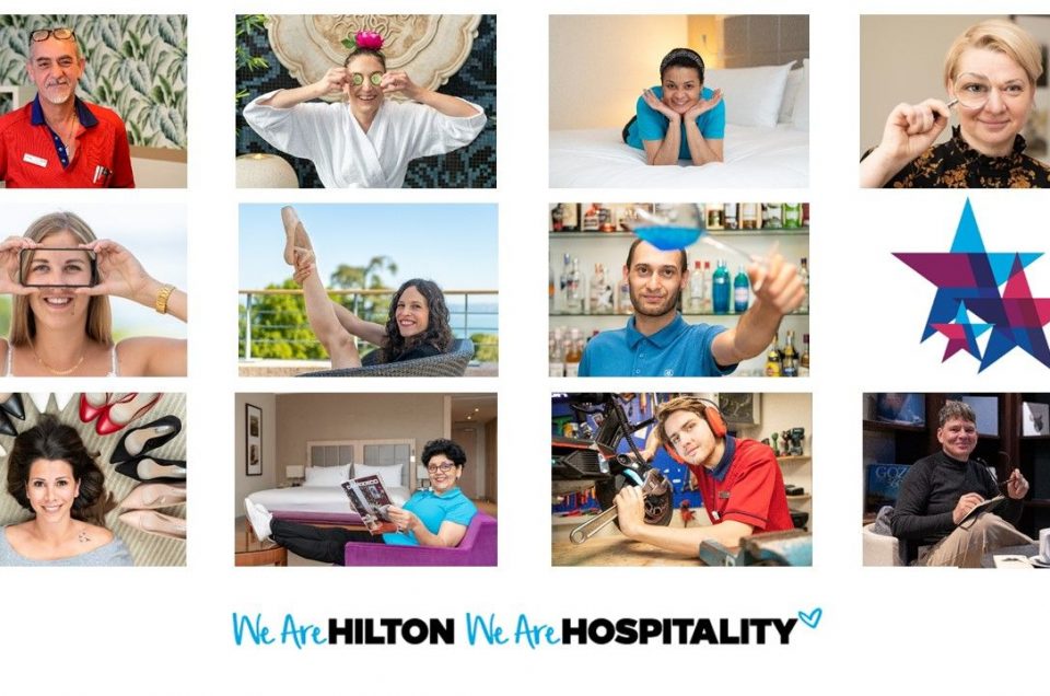 Portraits collaborateurs Hilton Evian